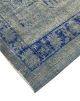 7 x 11 Blue Overdyed Rug - 35