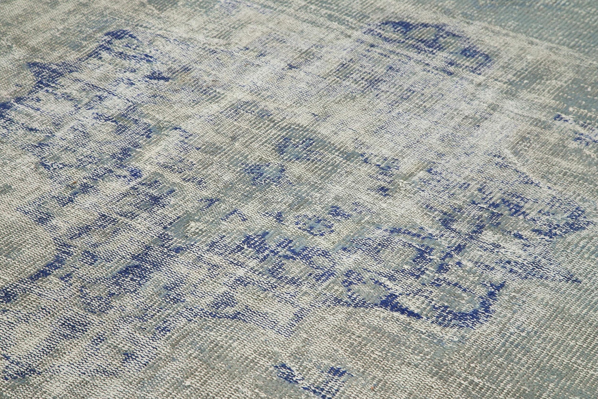 7 x 11 Blue Overdyed Rug - 35