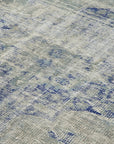 7 x 11 Blue Overdyed Rug - 35