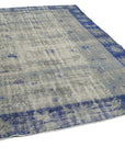 8 x 11 Blue Overdyed Rug - 36