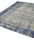 8 x 11 Blue Overdyed Rug - 36