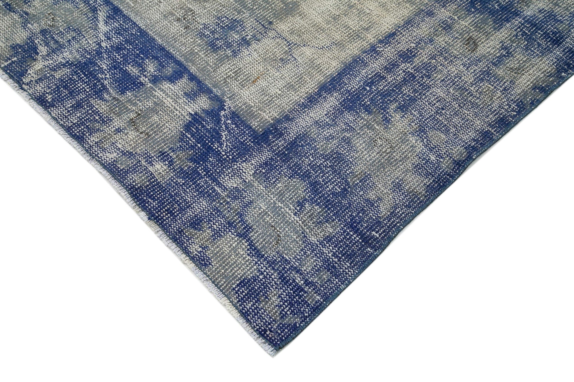 8 x 11 Blue Overdyed Rug - 36