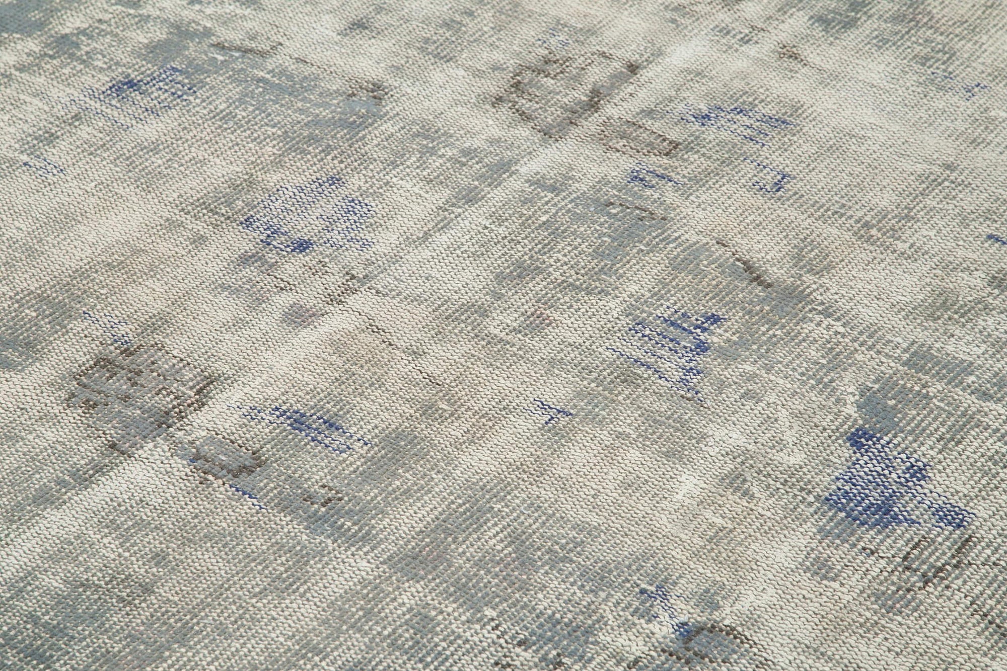 8 x 11 Blue Overdyed Rug - 36