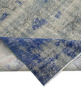 8 x 11 Blue Overdyed Rug - 36