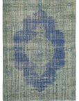 7 x 10 Blue Overdyed Rug - 38