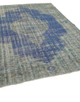 7 x 10 Blue Overdyed Rug - 38