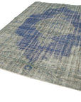 7 x 10 Blue Overdyed Rug - 38