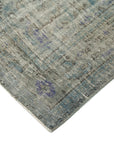 7 x 10 Blue Overdyed Rug - 38