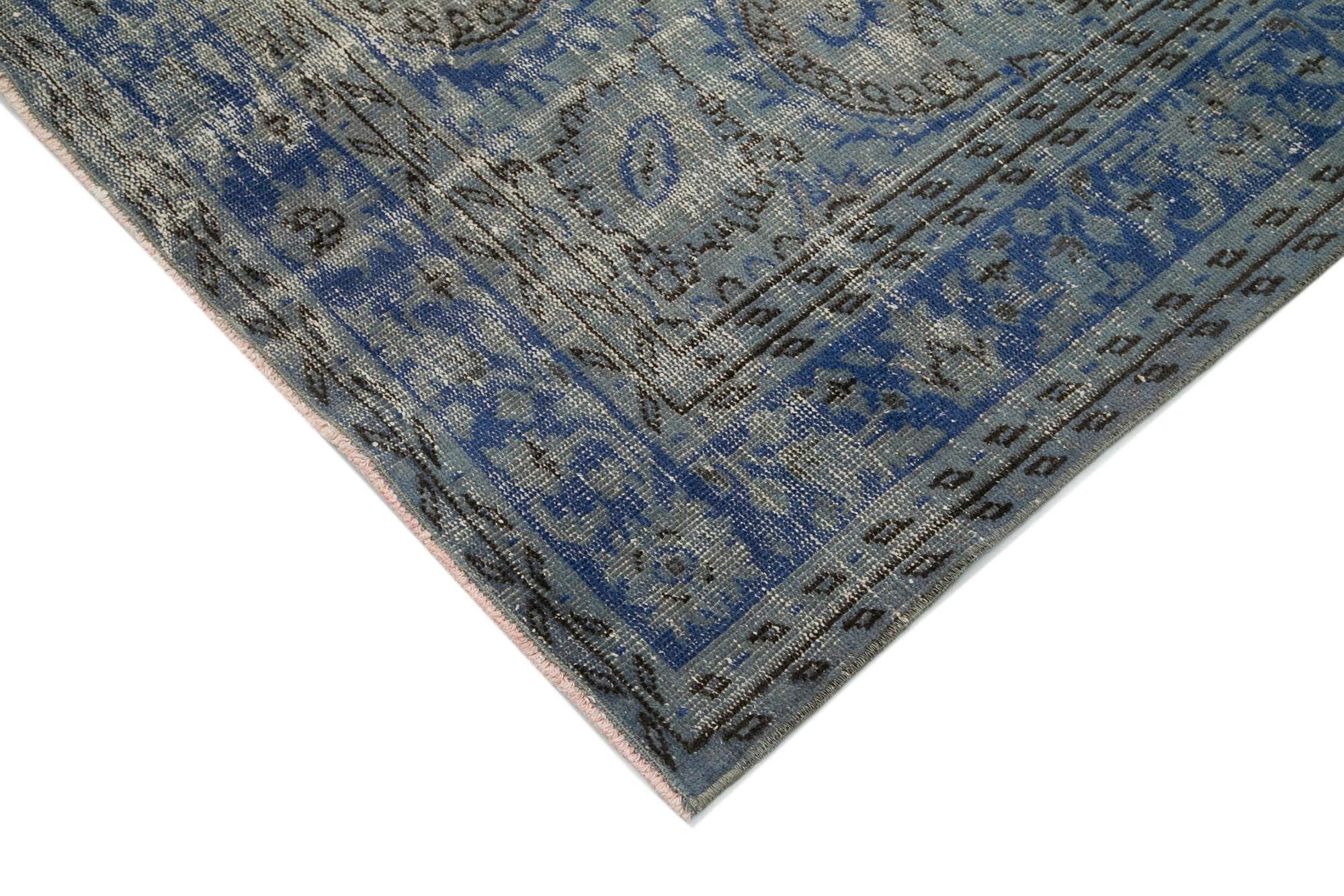 7 x 10 Blue Overdyed Rug - 39