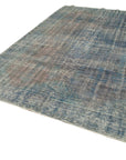 7 x 10 Blue Overdyed Rug - 40