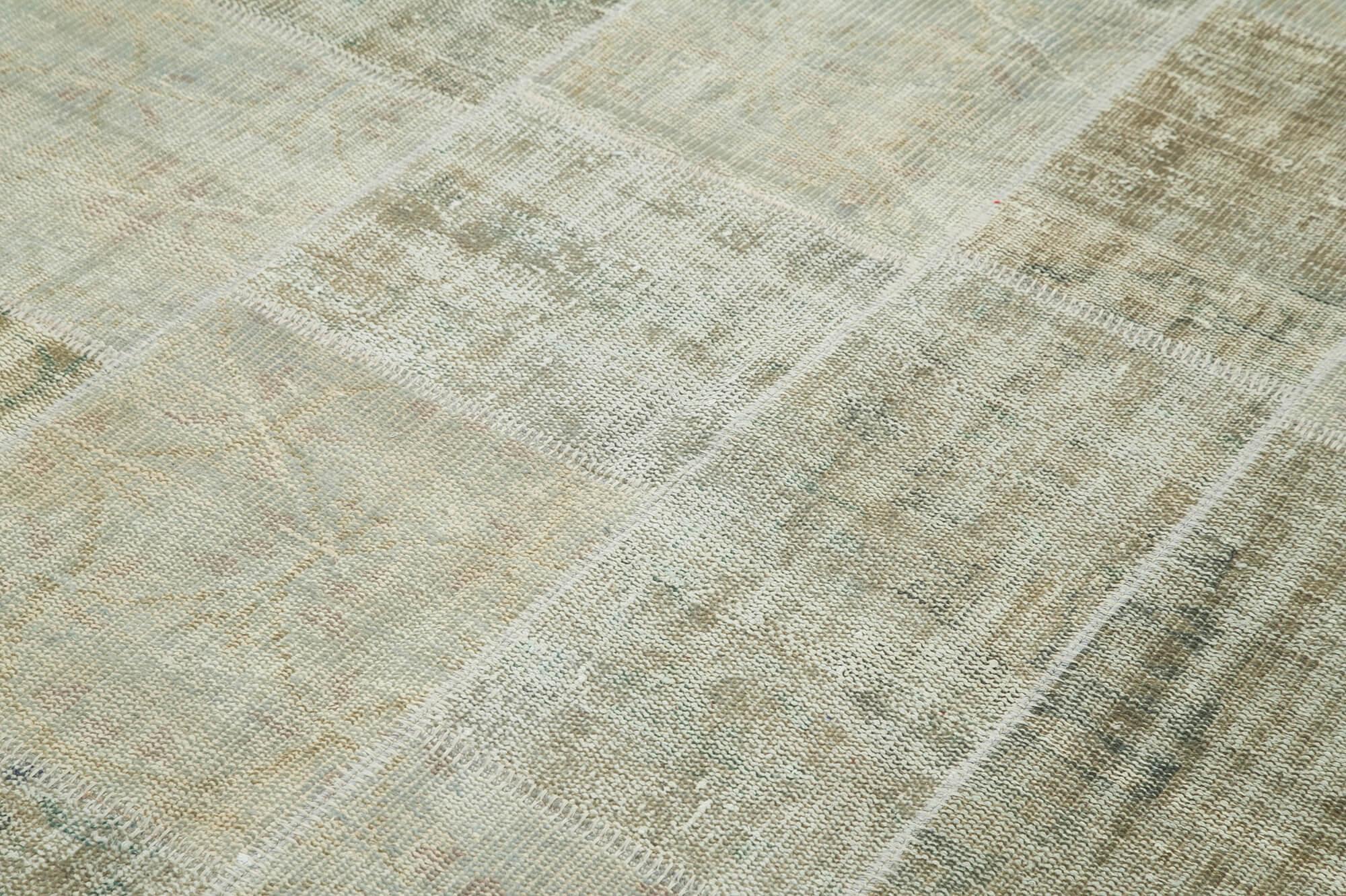 6 x 8 Beige Patchwork Rug - 623