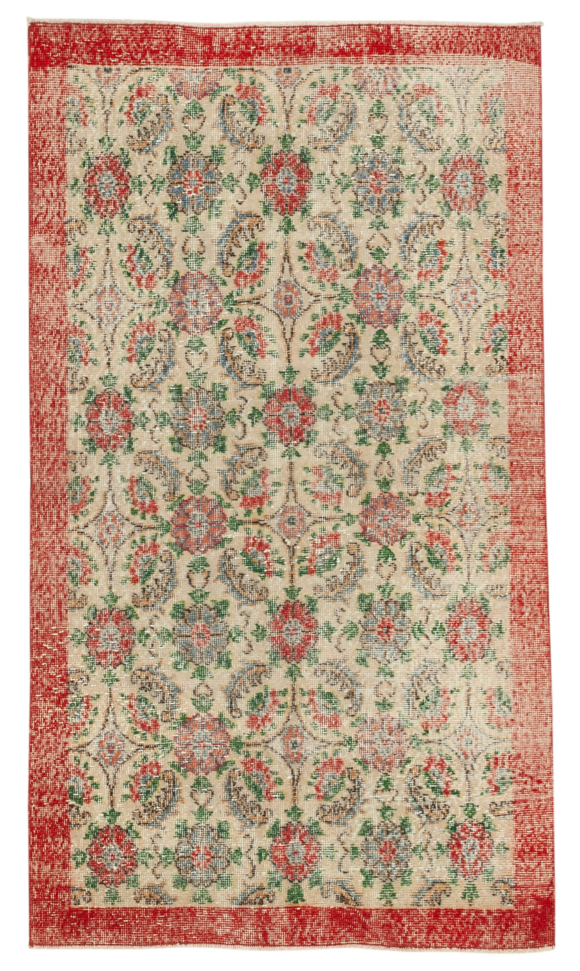 4 x 6 Beige Boho Rug - 734