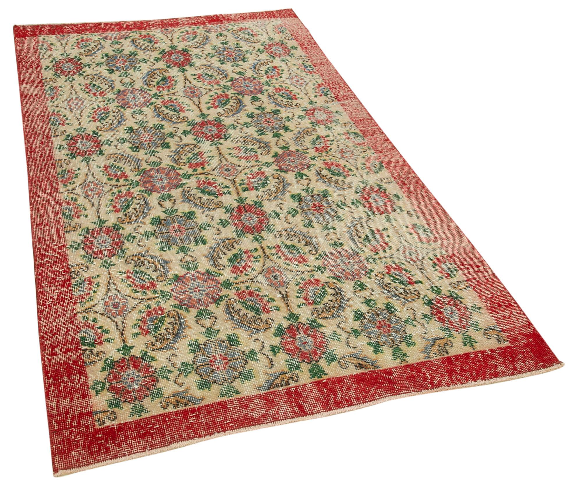 4 x 6 Beige Boho Rug - 734