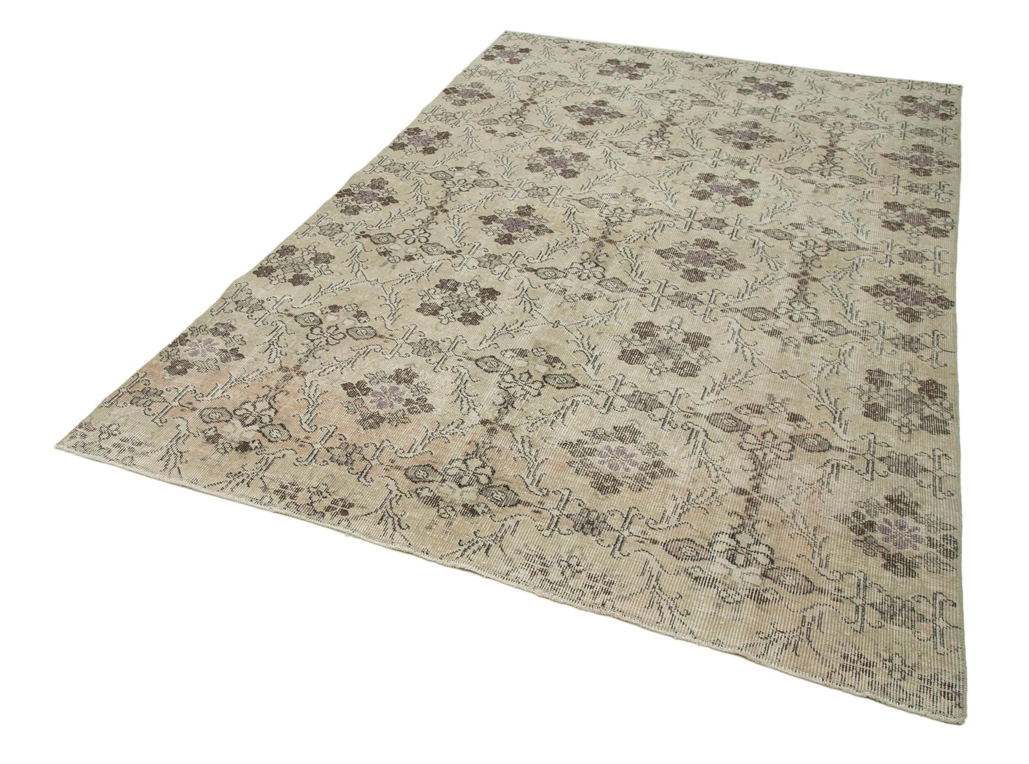 6 x 8 Beige Bohemian Rug  - 744