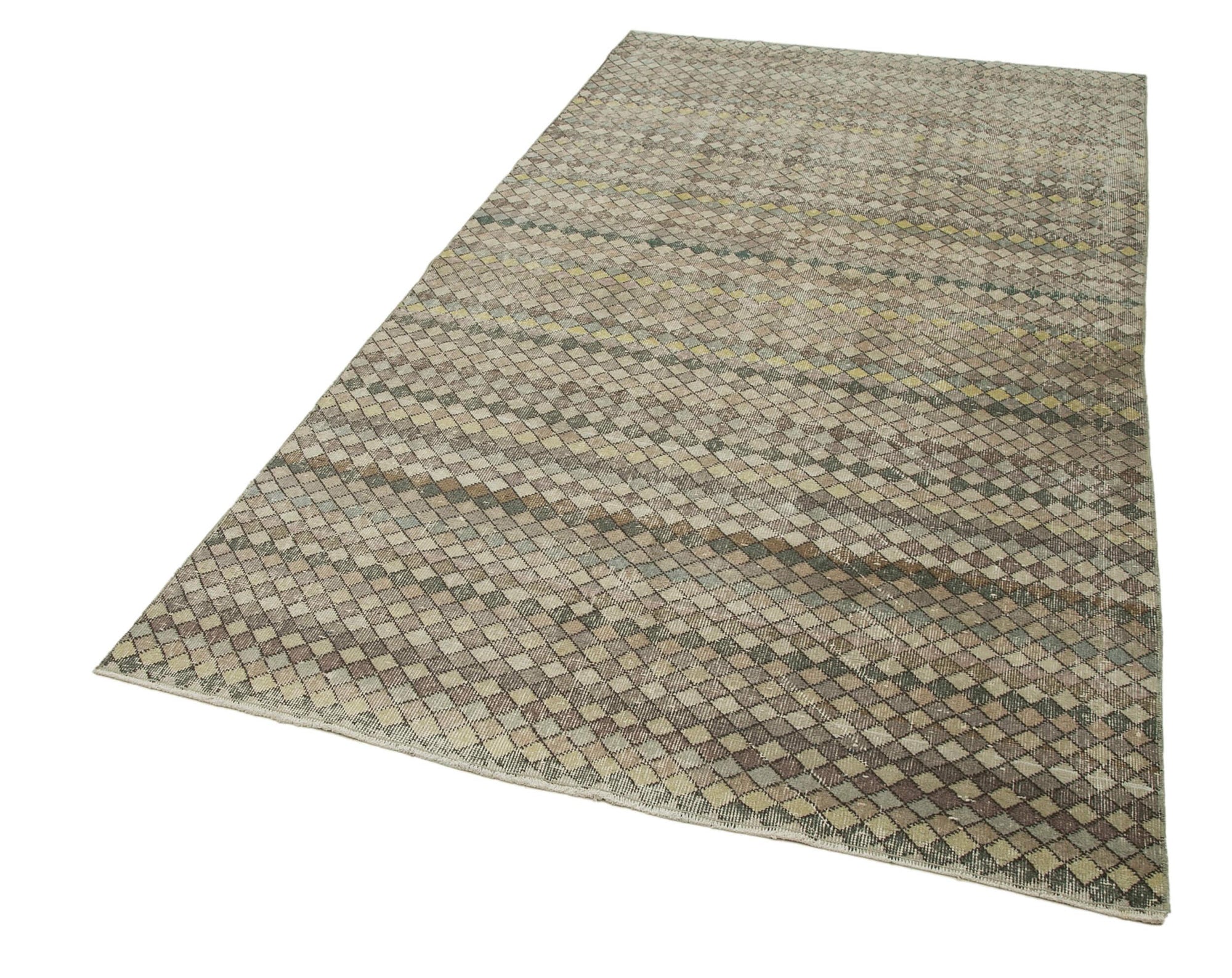 5 x 9 Beige Bohemian Rug  - 745