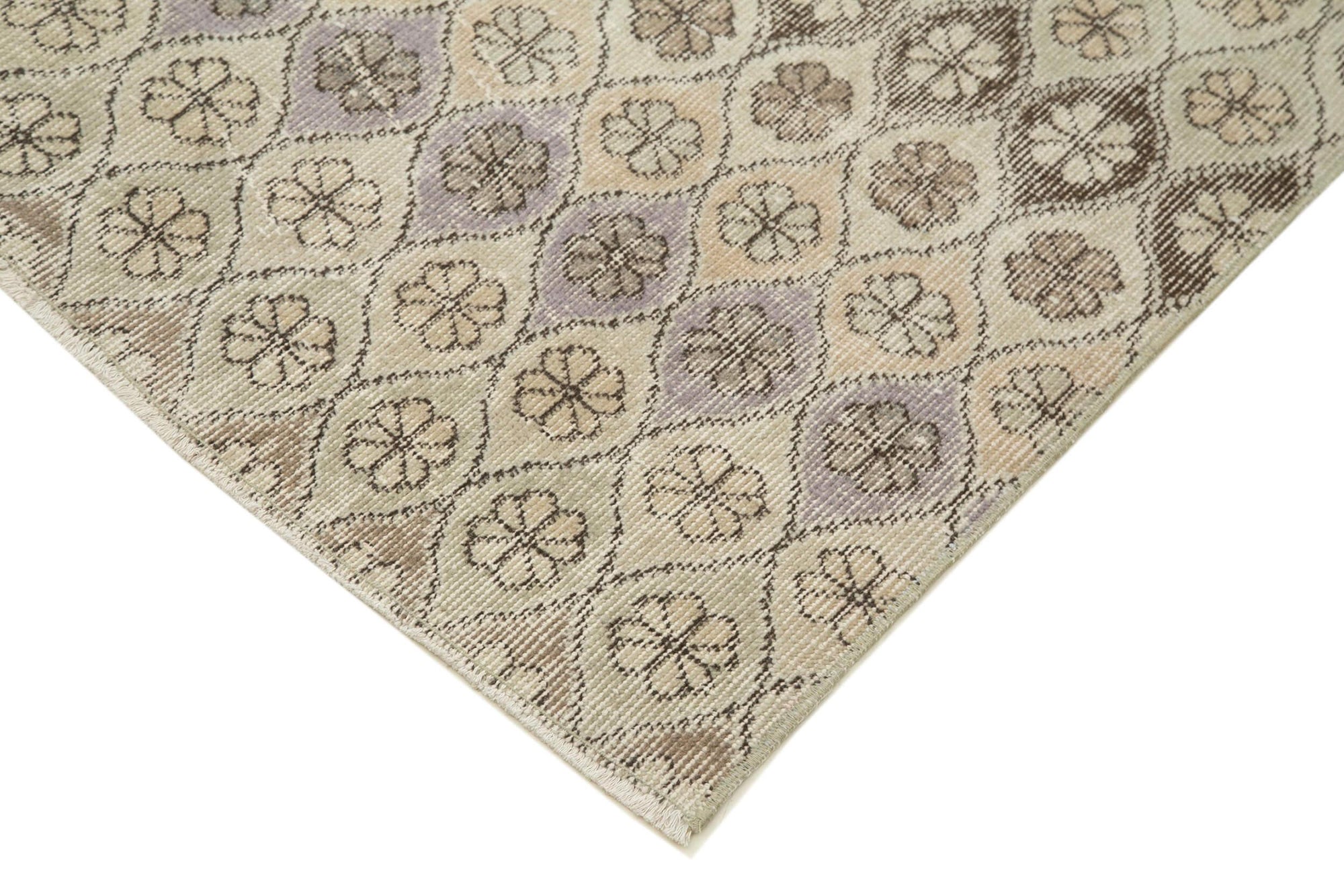 5 x 9 Beige Bohemian Rug  - 746