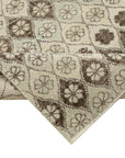 5 x 9 Beige Bohemian Rug  - 746