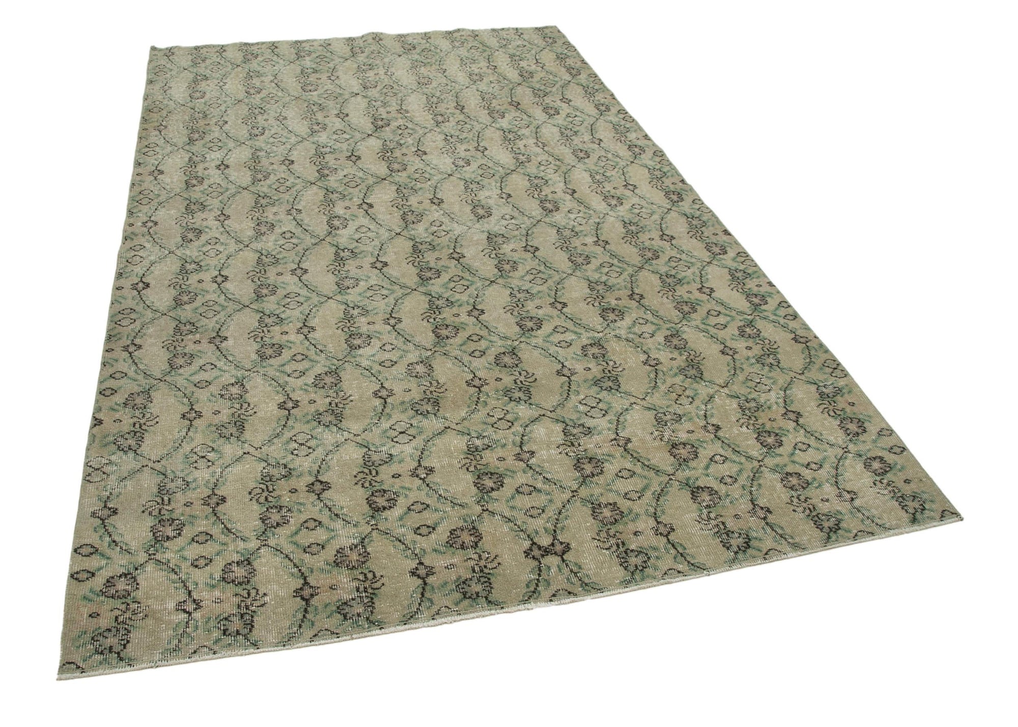 5 x 8 Beige Bohemian Rug  - 752