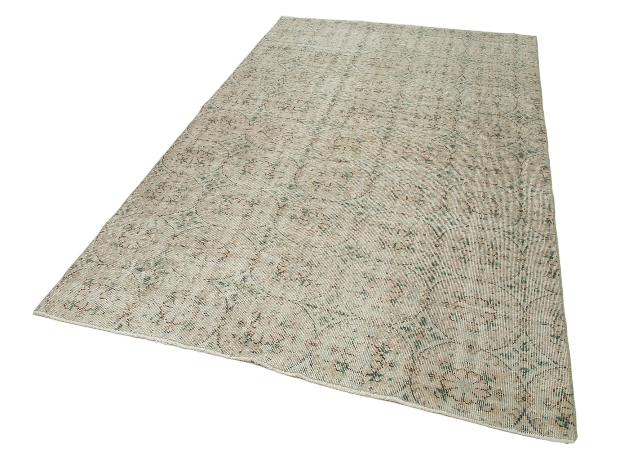 5 x 8 Beige Bohemian Rug  - 754