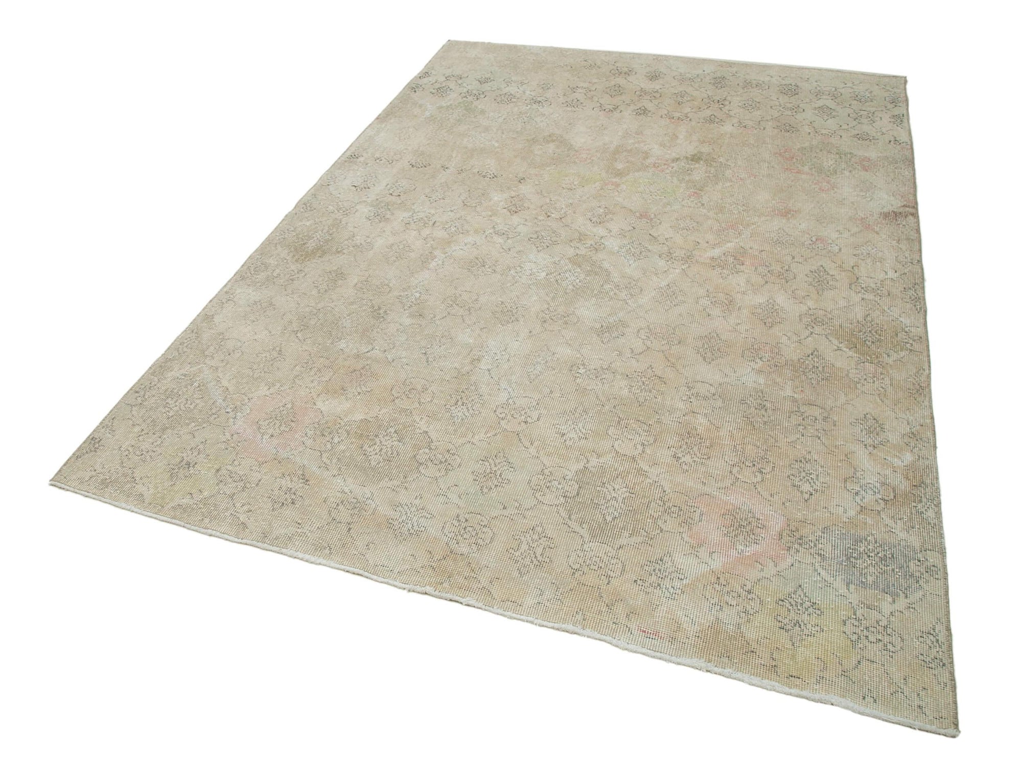 6 x 8 Beige Bohemian Rug  - 757