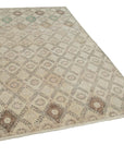 5 x 10 Beige Bohemian Rug  - 759