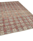 6 x 9 Red Bohemian Rug  - 763