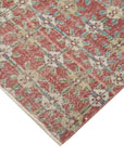 6 x 9 Red Bohemian Rug  - 763