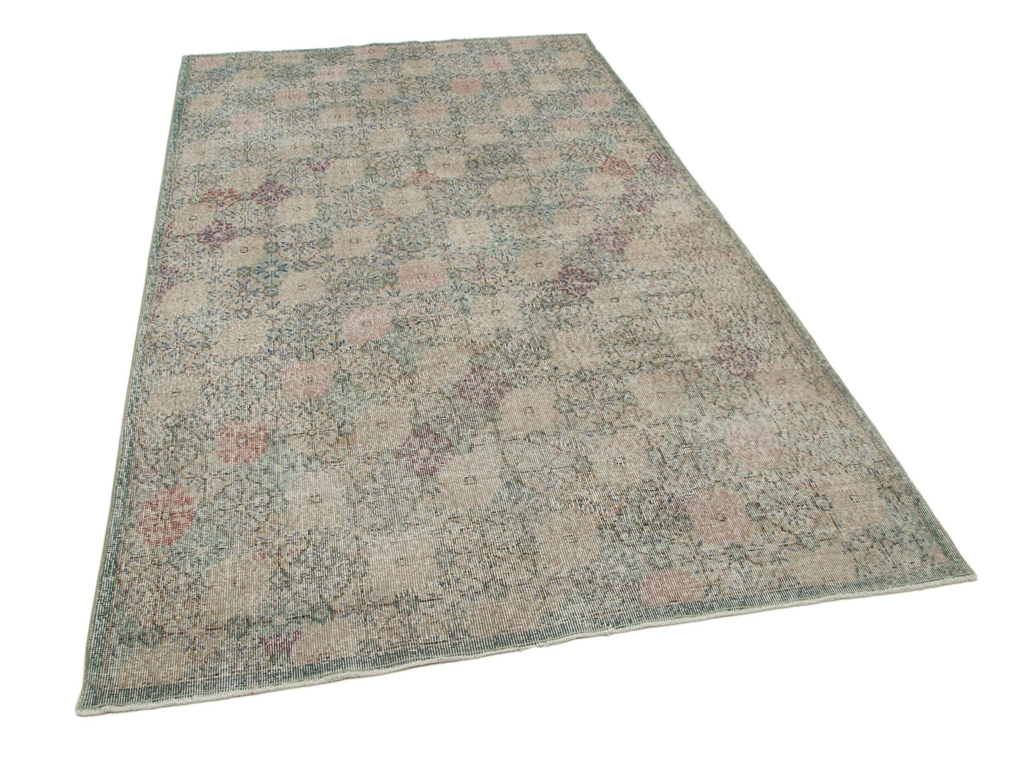 5 x 8 Beige Bohemian Rug  - 764