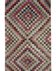 5 x 9 Red Bohemian Rug  - 765