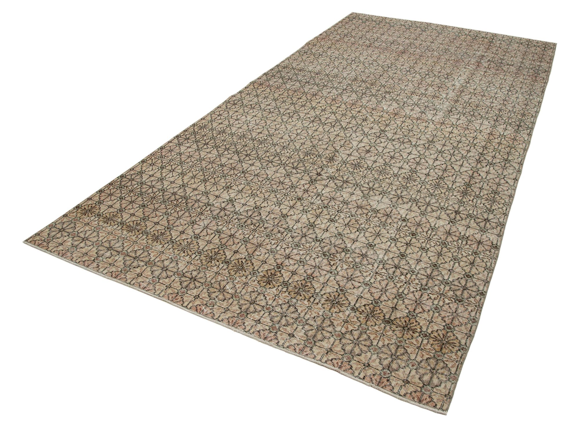 6 x 12 Beige Bohemian Rug  - 773