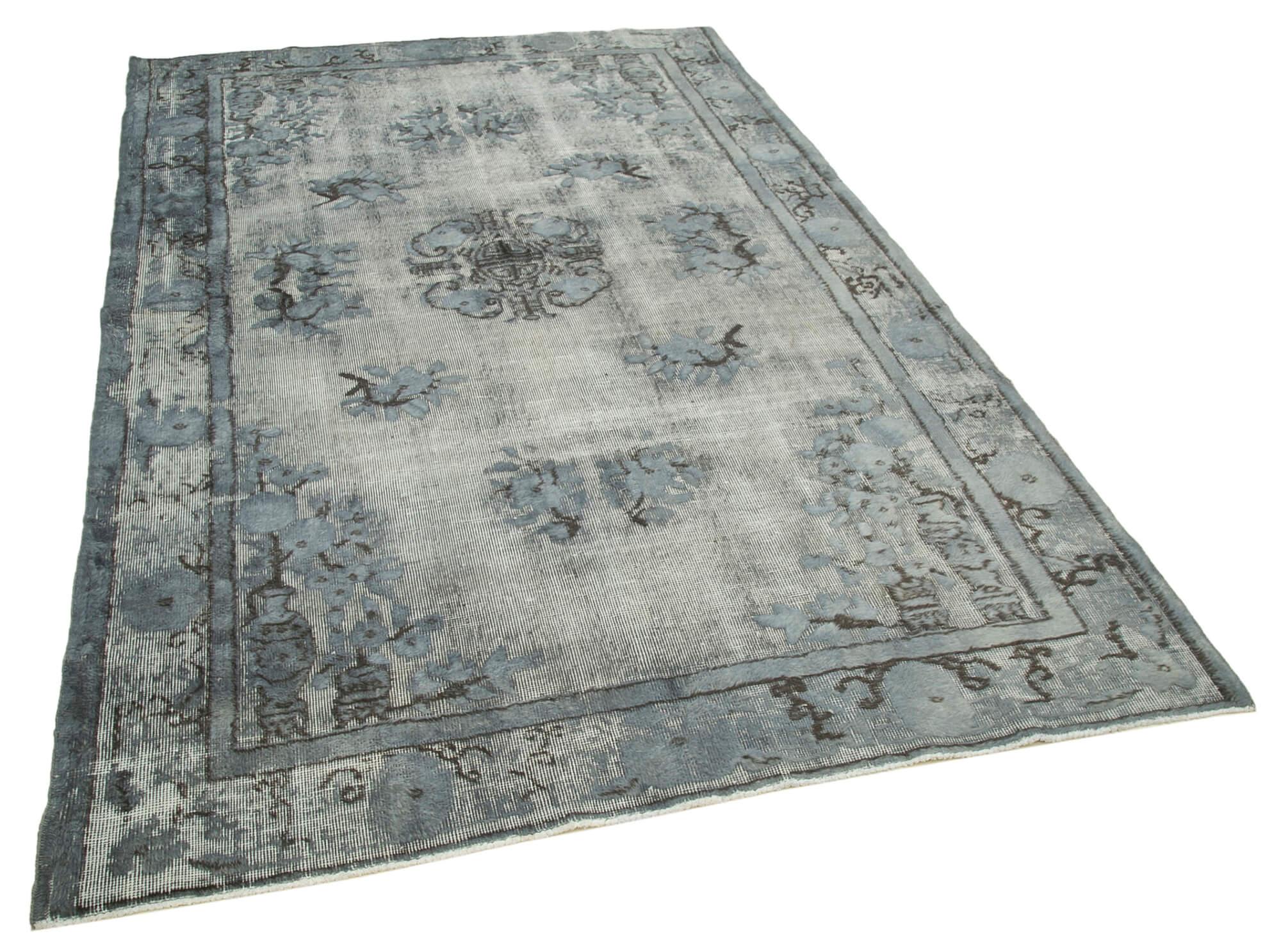 6 x 9 Grey Over Dyed Rug - 946