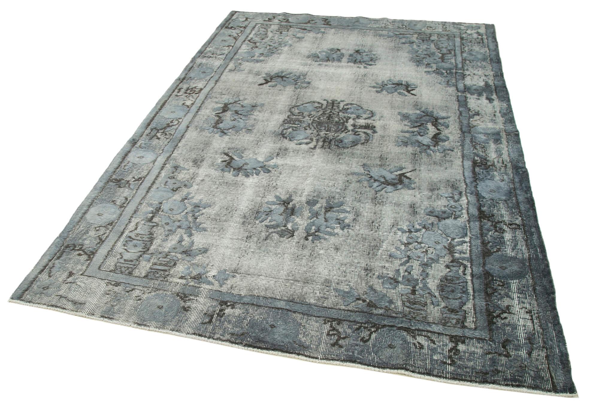 6 x 9 Grey Over Dyed Rug - 946