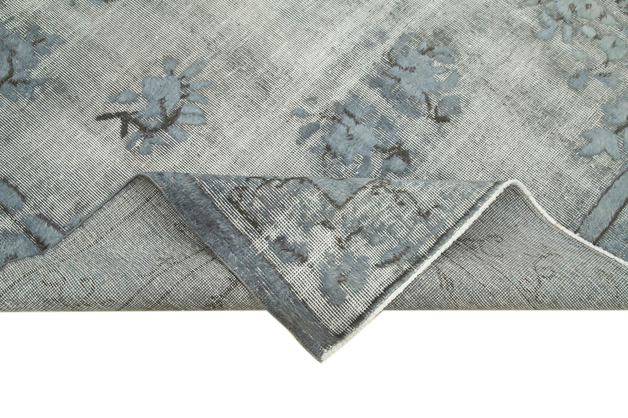 6 x 9 Grey Over Dyed Rug - 946