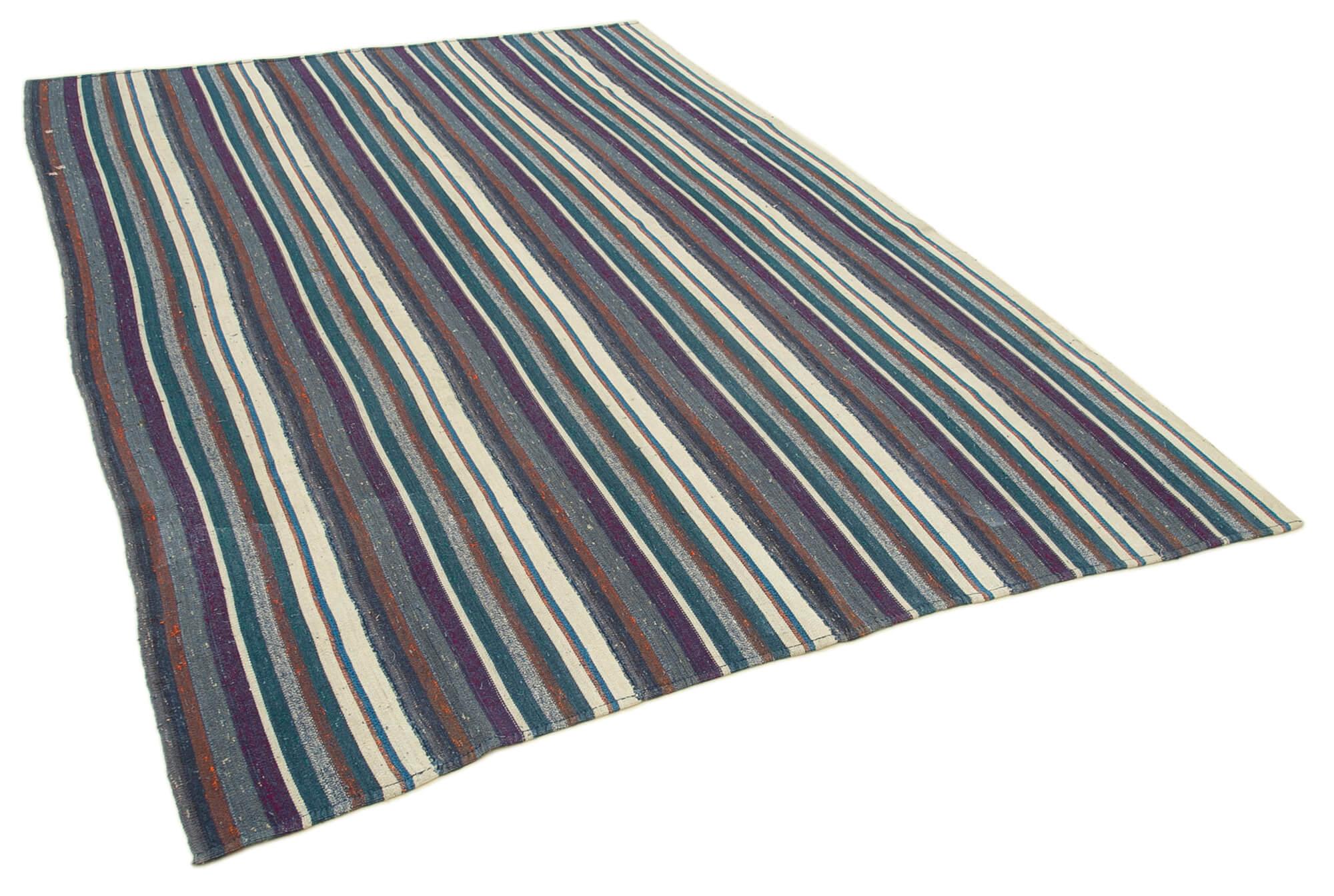 6 x 9 Purple Anatolian Kilim Rug - 951