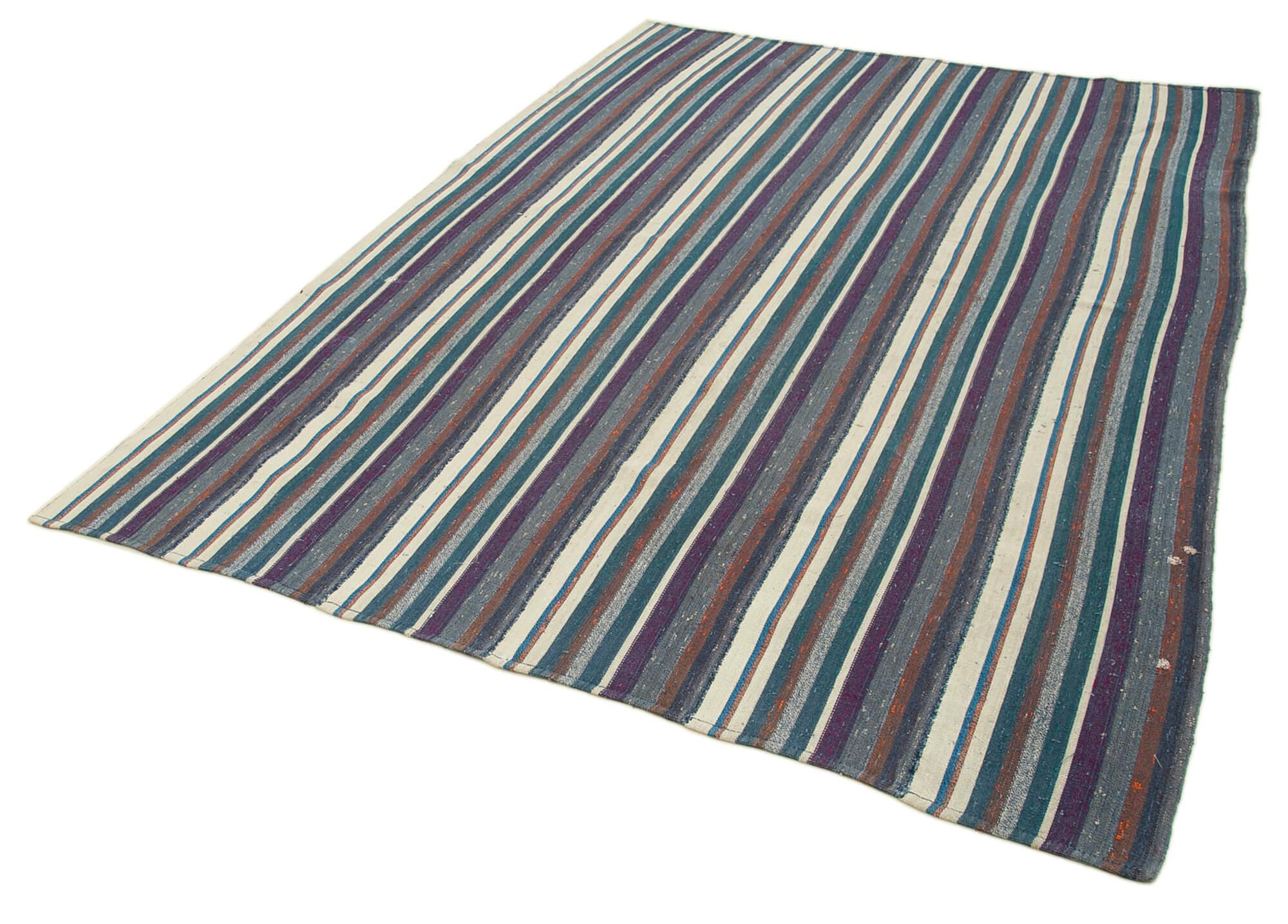 6 x 9 Purple Anatolian Kilim Rug - 951