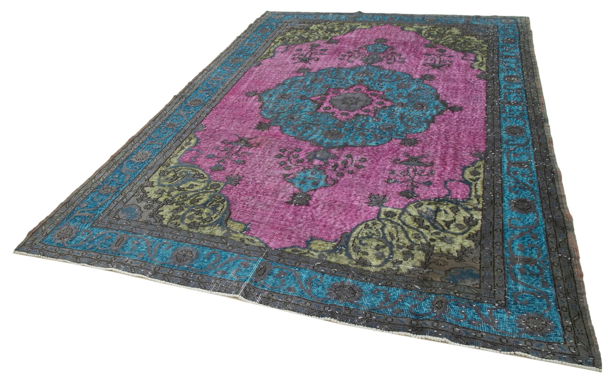 7 x 10 Pink Over Dyed Rug - 210