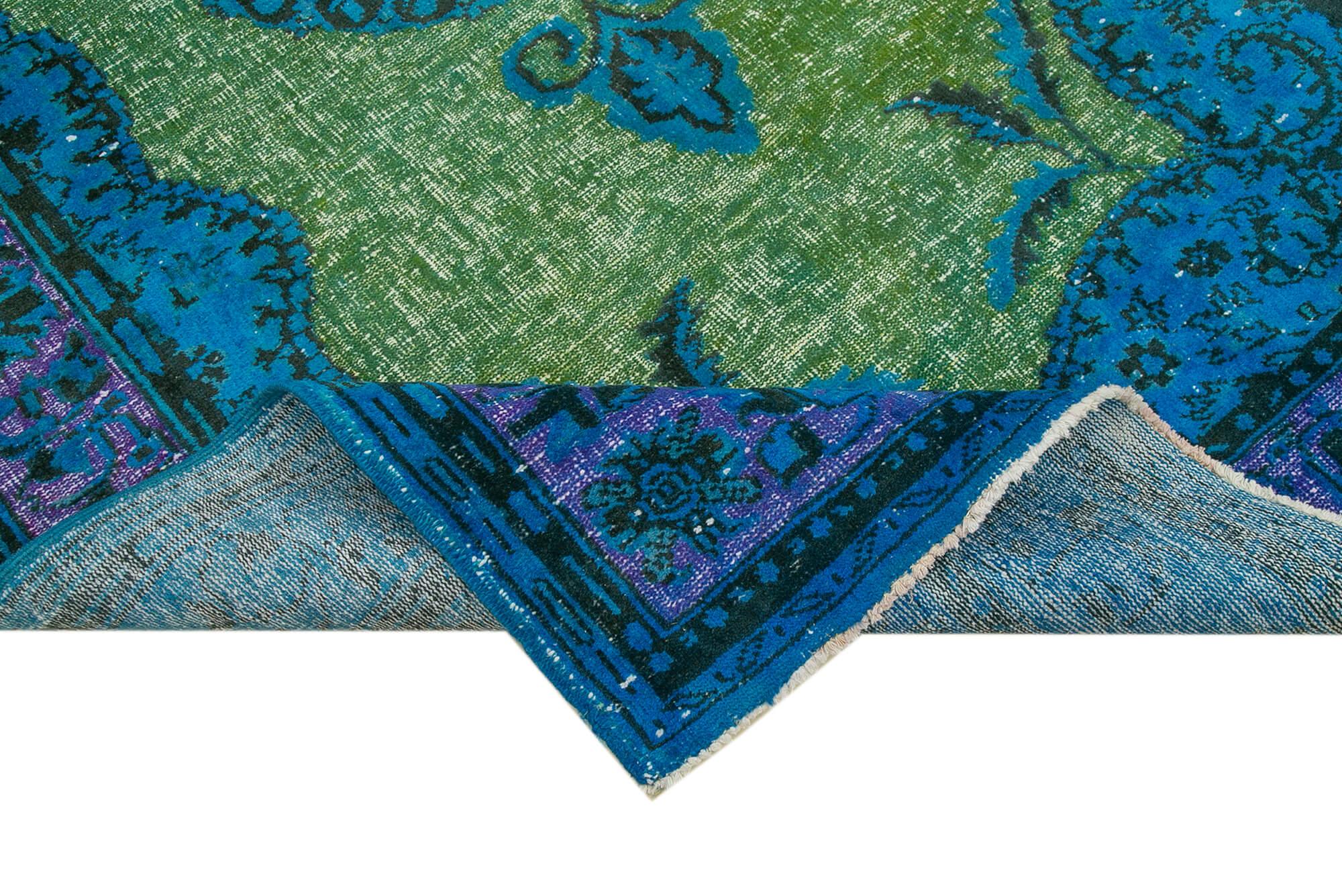 6 x 10 Blue Over Dyed Rug - 217