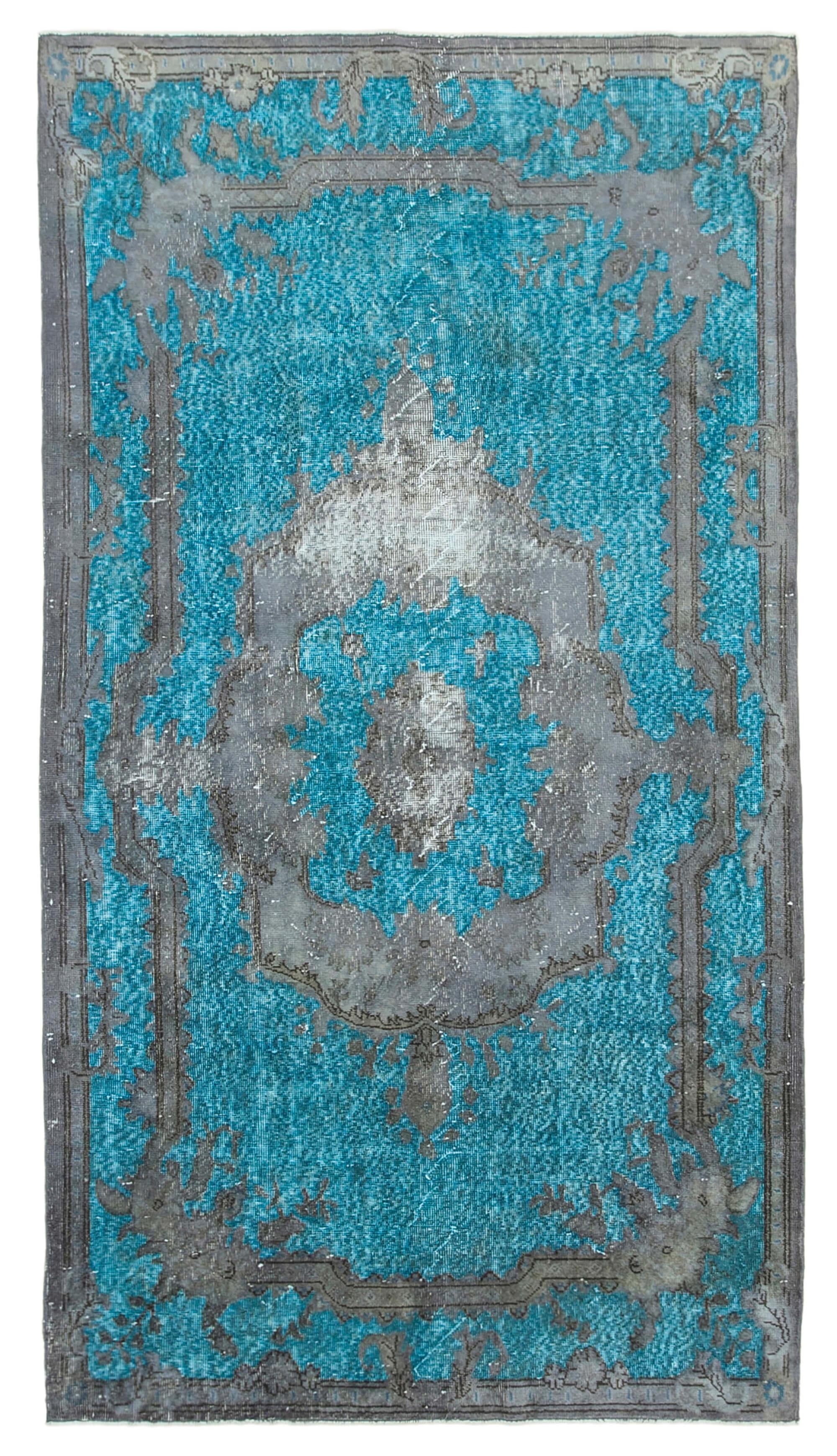 5 x 9 Grey Over Dyed Rug - 220