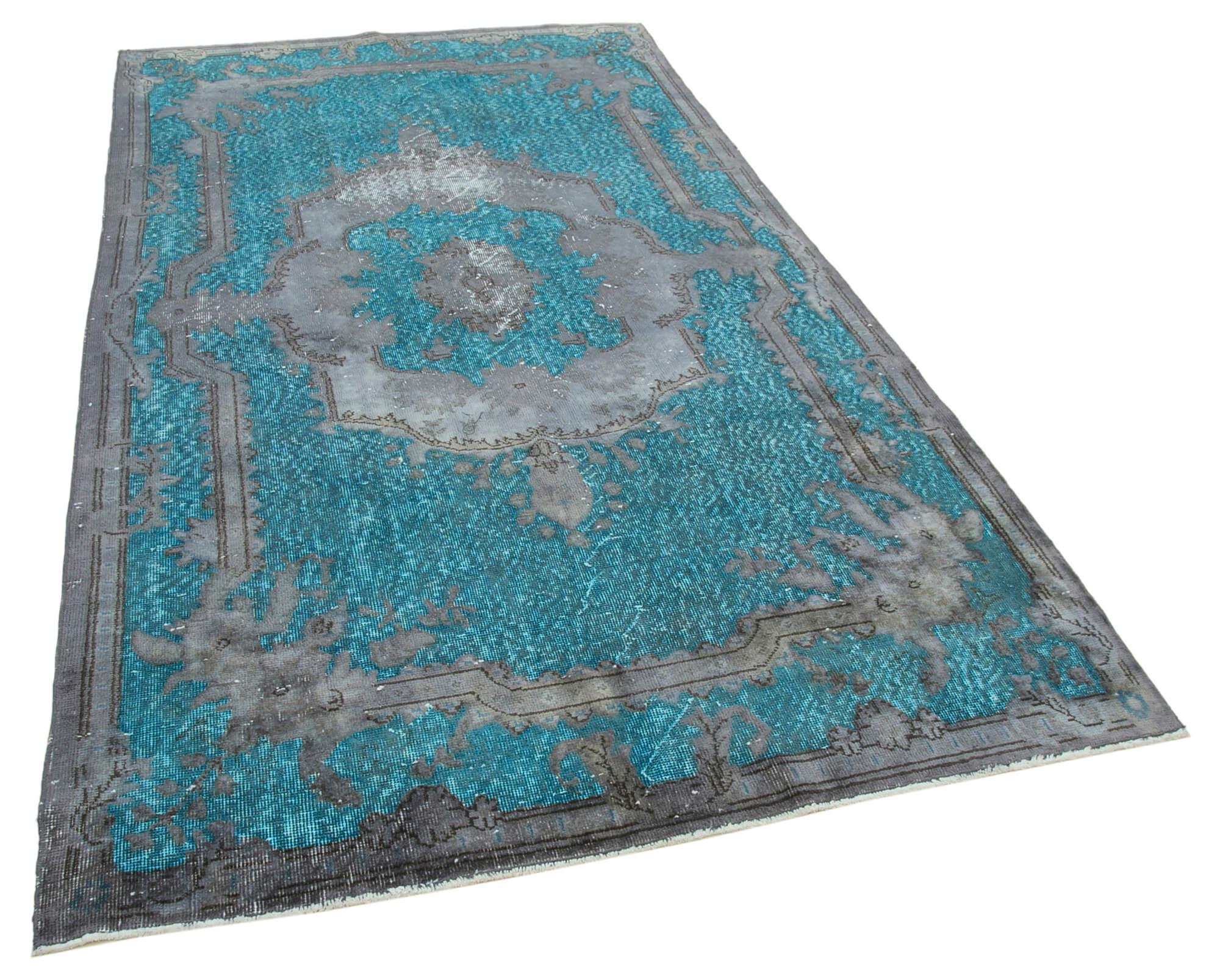 5 x 9 Grey Over Dyed Rug - 220