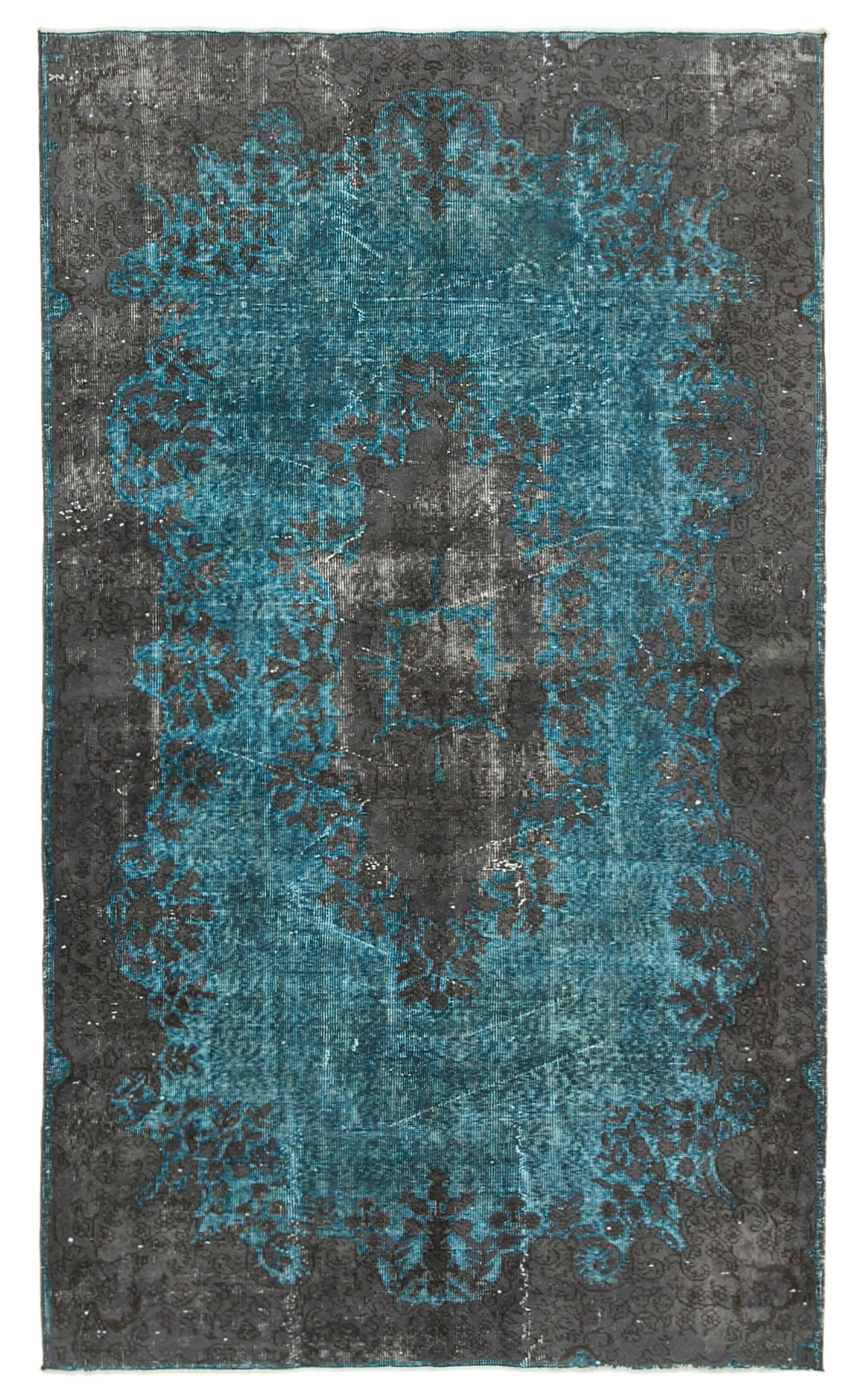 5 x 9 Grey Over Dyed Rug - 235