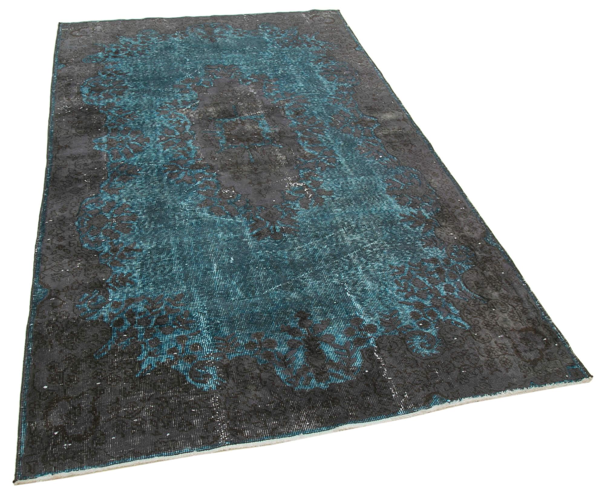 5 x 9 Grey Over Dyed Rug - 235