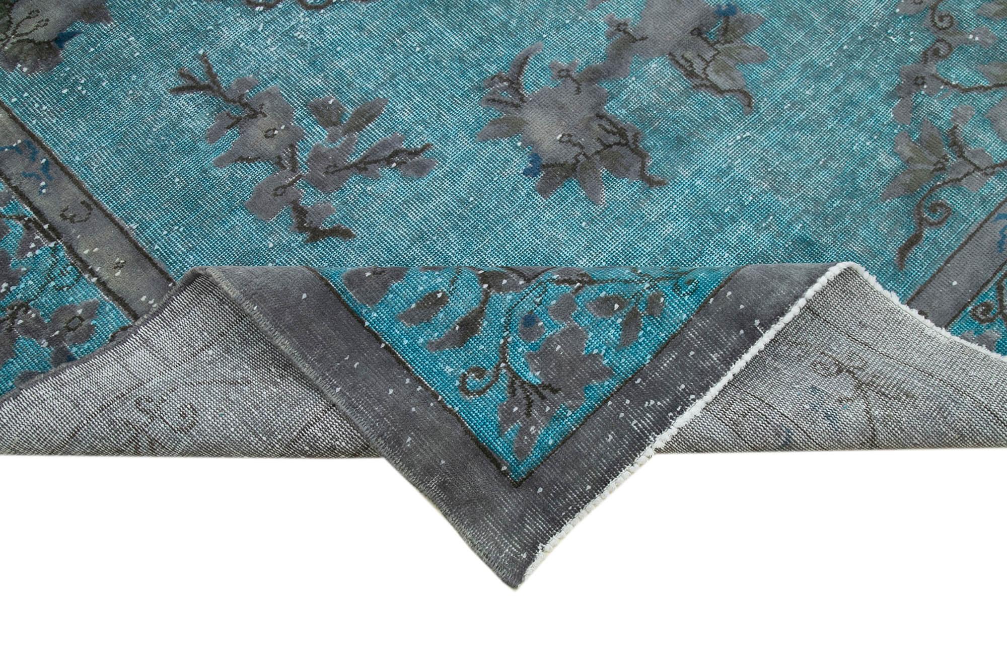 7 x 10 Blue Over Dyed Rug - 237