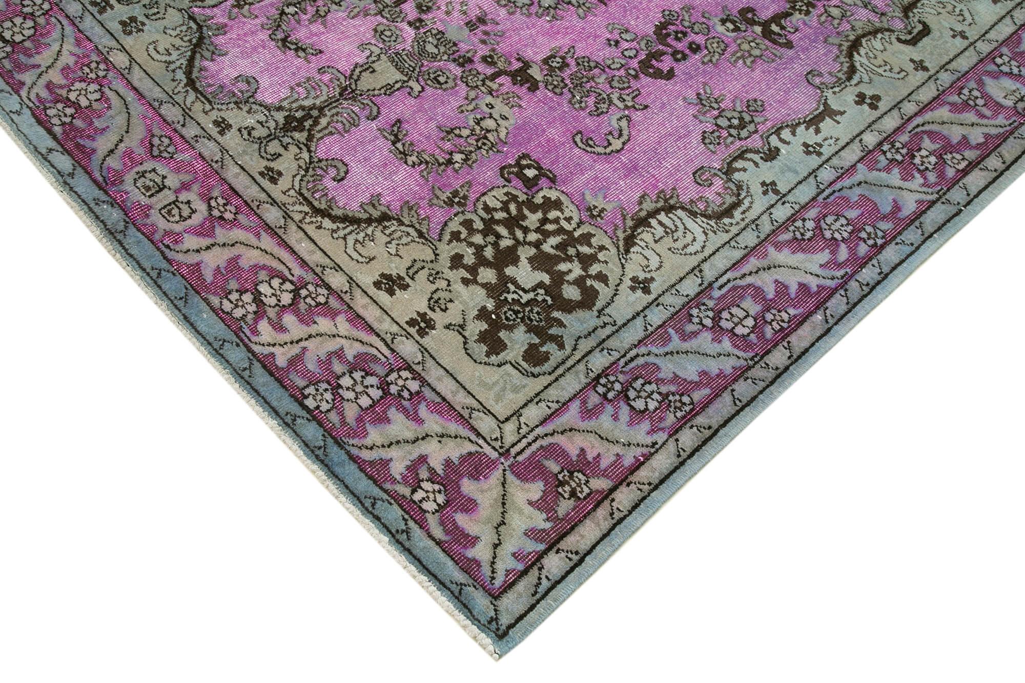 6 x 9 Pink Over Dyed Rug - 238