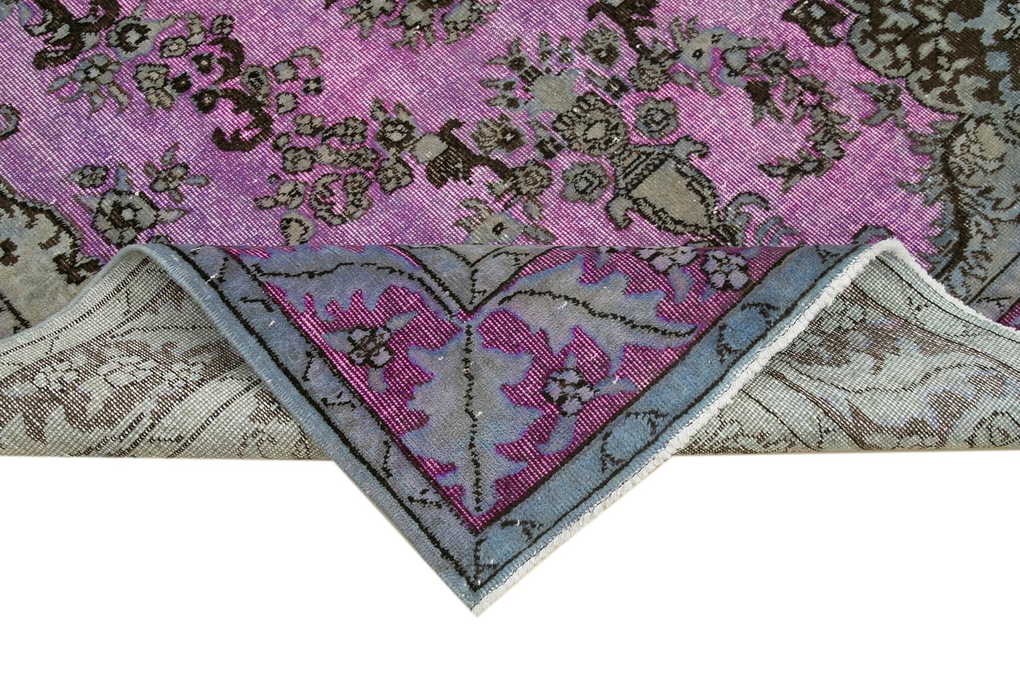 6 x 9 Pink Over Dyed Rug - 238