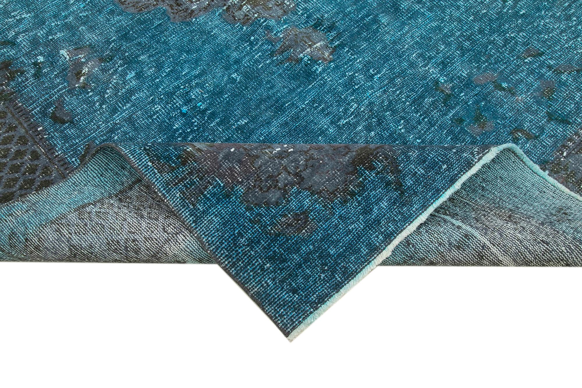 6 x 10 Blue Over Dyed Rug - 462