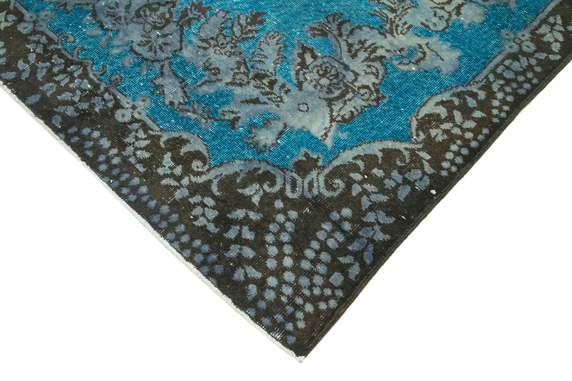 6 x 10 Blue Over Dyed Rug - 465