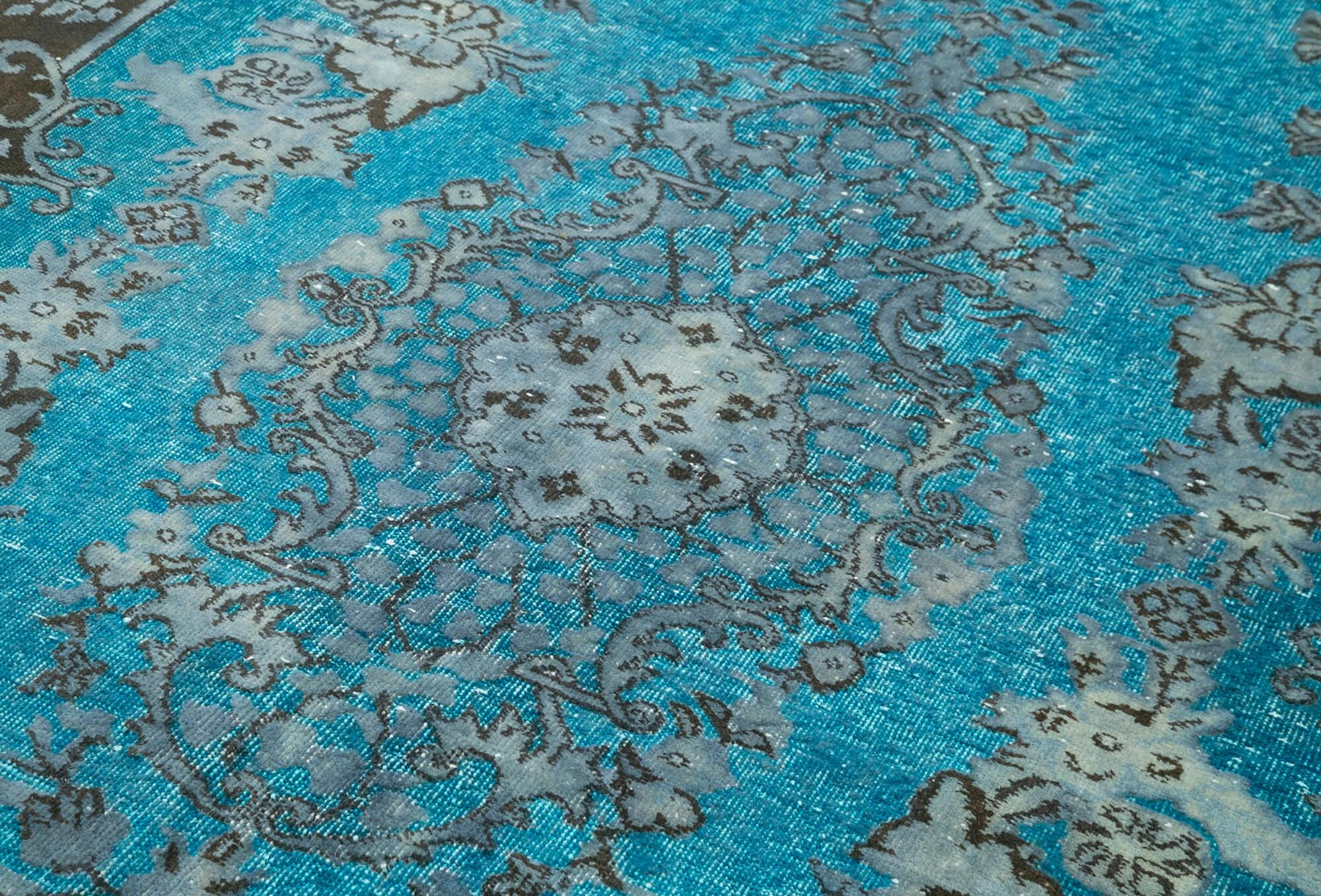 6 x 10 Blue Over Dyed Rug - 465