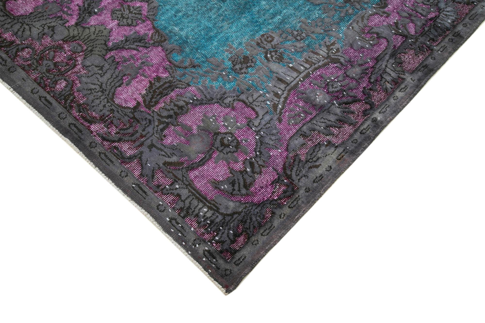 6 x 10 Fuchsia Over Dyed Rug - 467