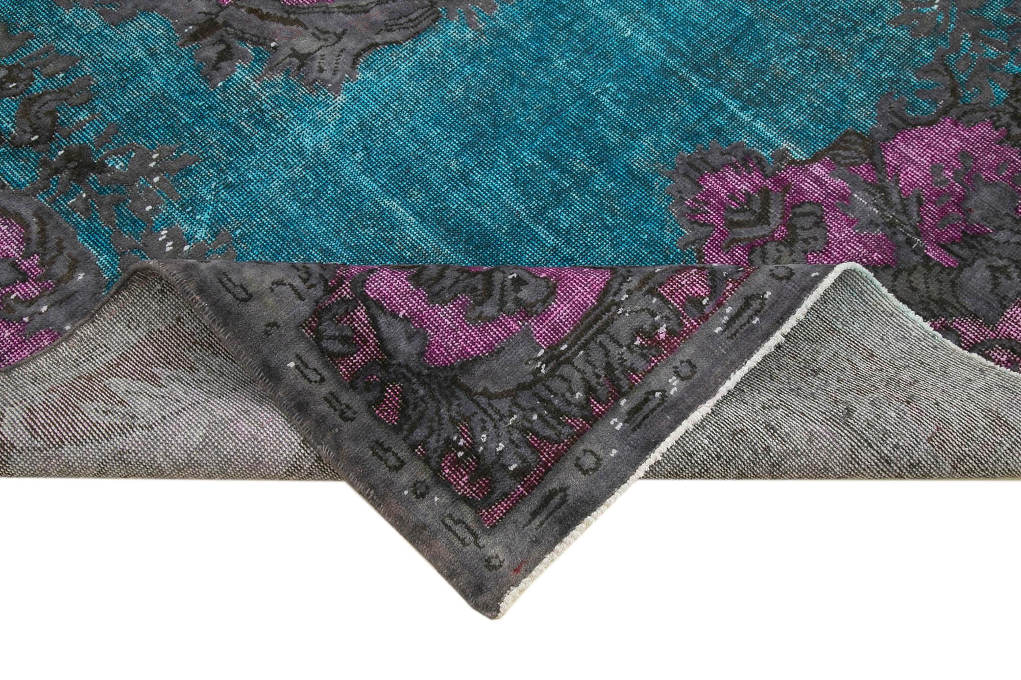 6 x 10 Fuchsia Over Dyed Rug - 467