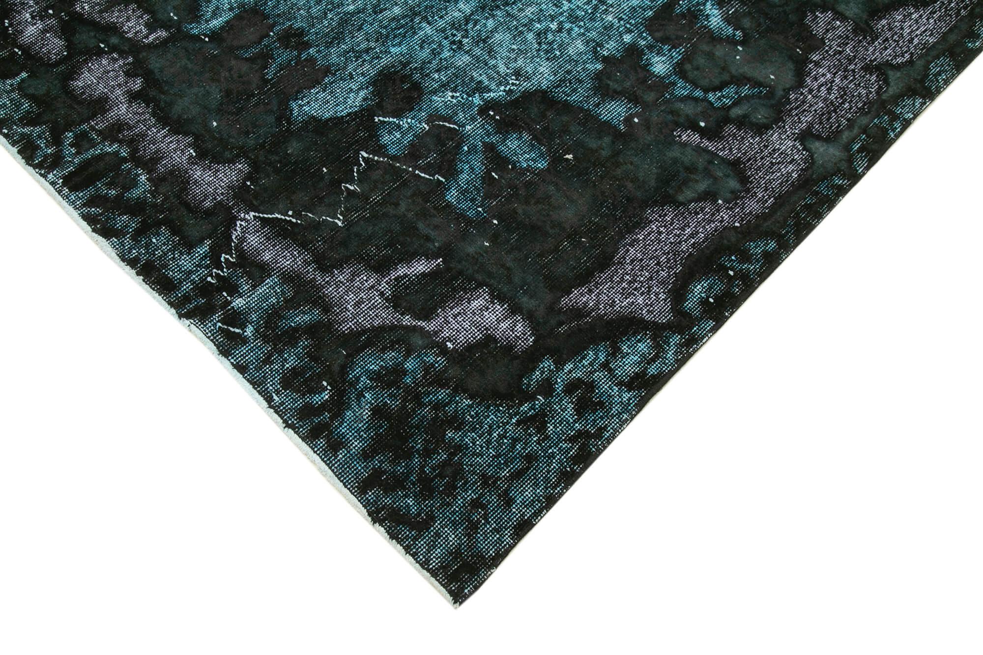 6 x 10 Black Over Dyed Rug - 469